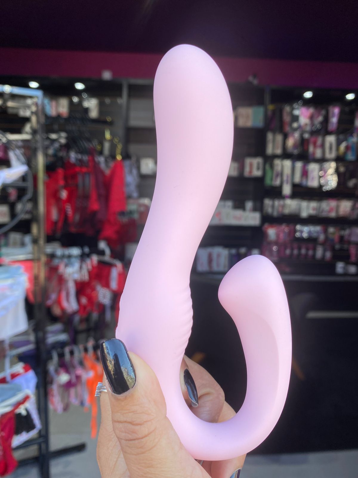 VIBRADOR Strapless COM DOIS MOTORES E 10 MODOS DE VIBRAÇÃO (8318) — foto 3