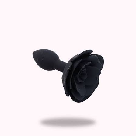 Plug Anal em Silicone com Formato de Flor (DB019) Tamanho P — foto 1