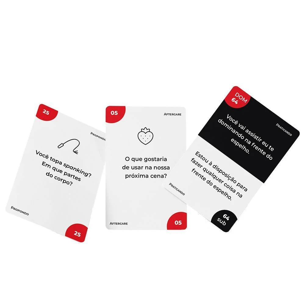 Inbdsm Baralho Sado 91 Cartas Jogo das Intenções — foto 3