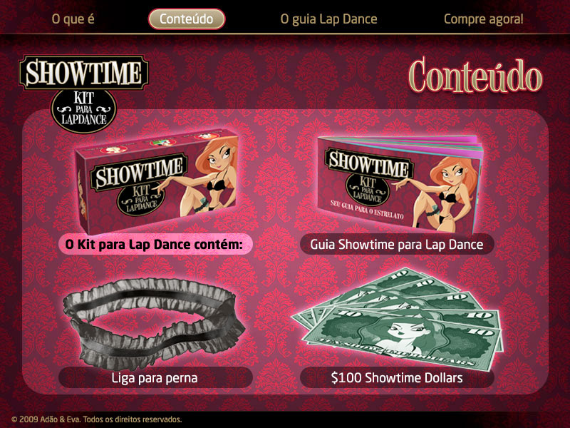 Kit para Lap Dance - SHOWTIME — foto 2
