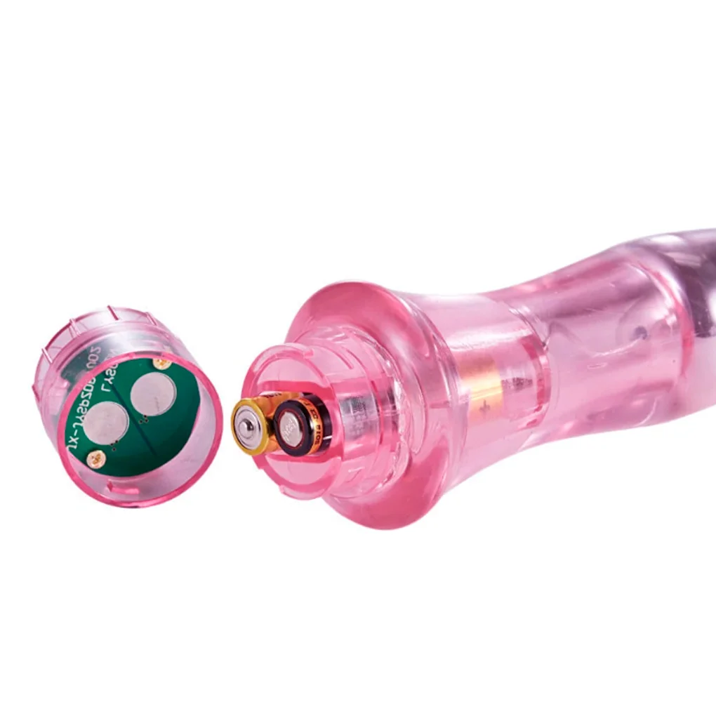Vibrador Flexível Ponta Curvada em Silicone Jelly (LB0018) Pilha — foto 2