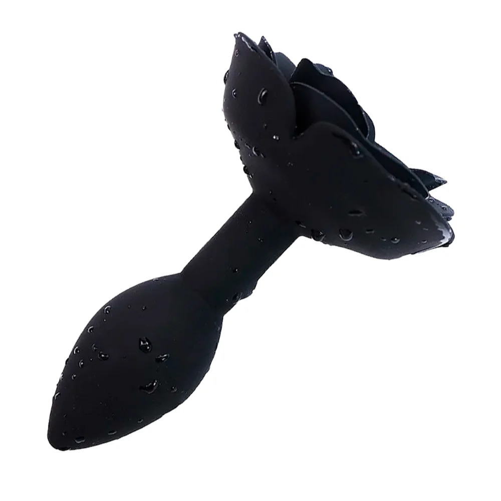 Plug Anal em Silicone com Formato de Flor (DB019) Tamanho P — foto 8