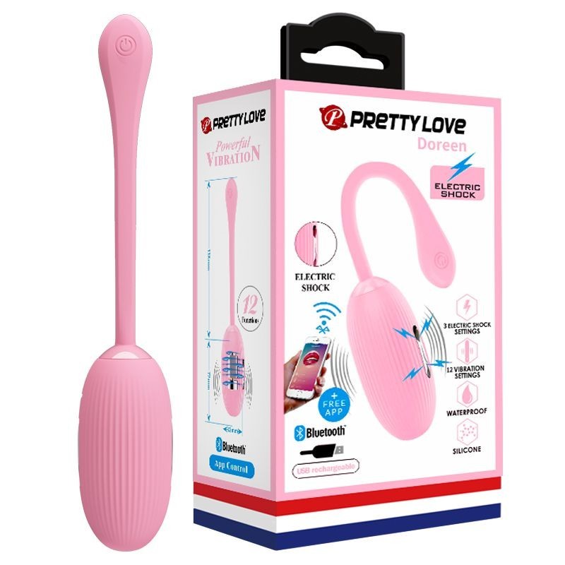 Vibrador Bullet Doreen com Aplicativo - Pretty Love (BI-609HP) recarregável — foto 1