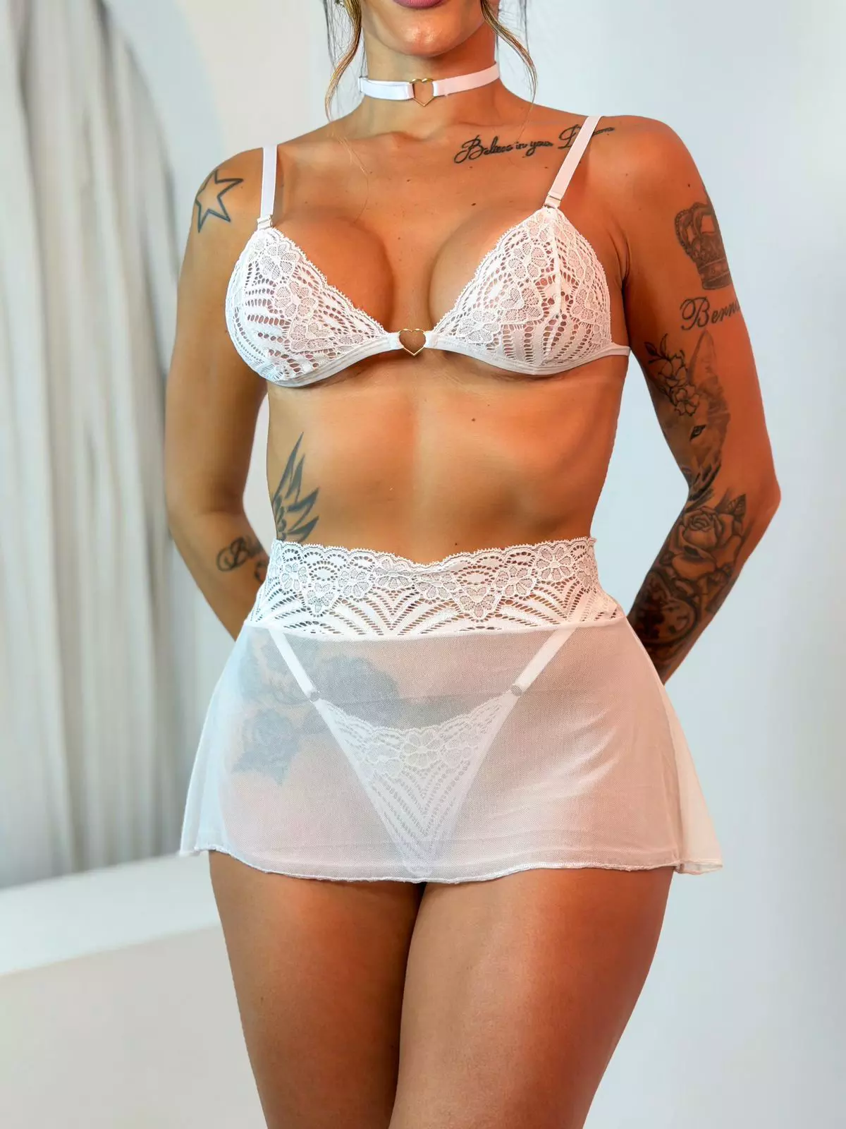 Conjunto Pandora - Branco - P — foto 4