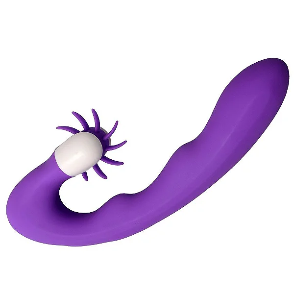 Vibrador com Língua Estimuladora de Clitóris e Aquecimento (ZD007)