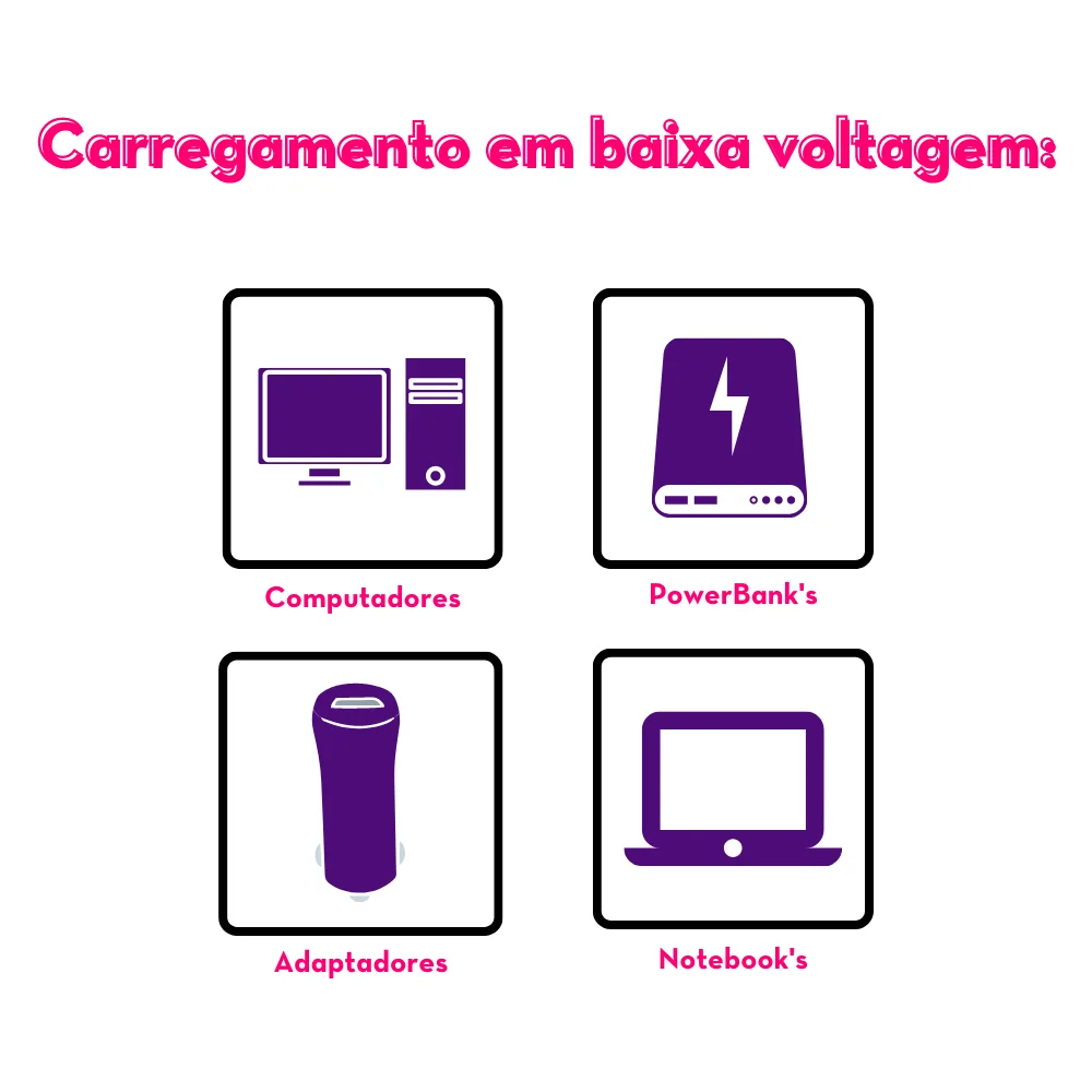 Cápsula vibratória aveludada (1422) recarregável — foto 3