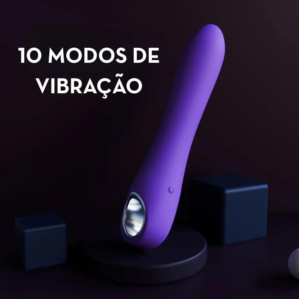 Vibrador personal 10 vibrações (3412) recarregavel — foto 4