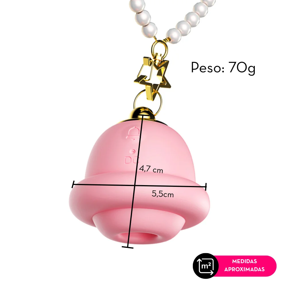 Vibrador de clitóris com pulsação (2335) recarregável — foto 4