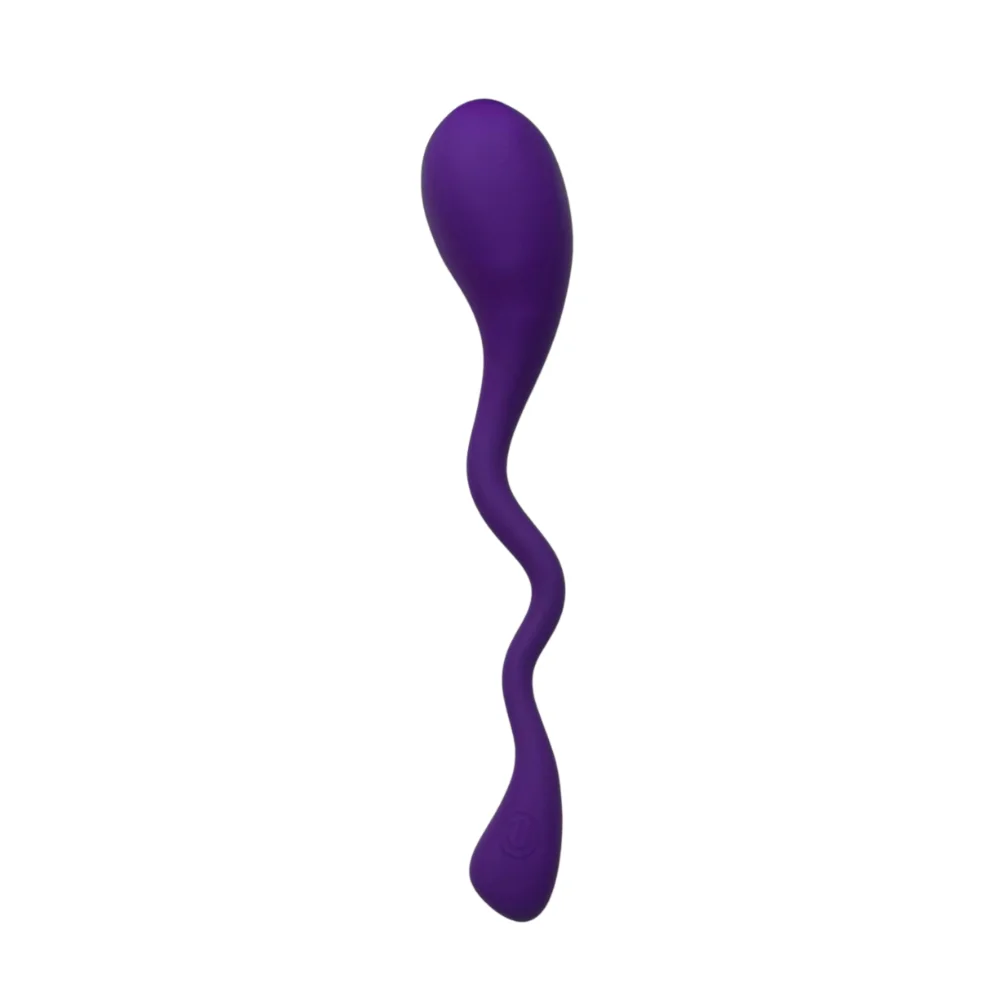 Vibrador de casal em silicone liquido por aplicativo (2033L) — foto 3