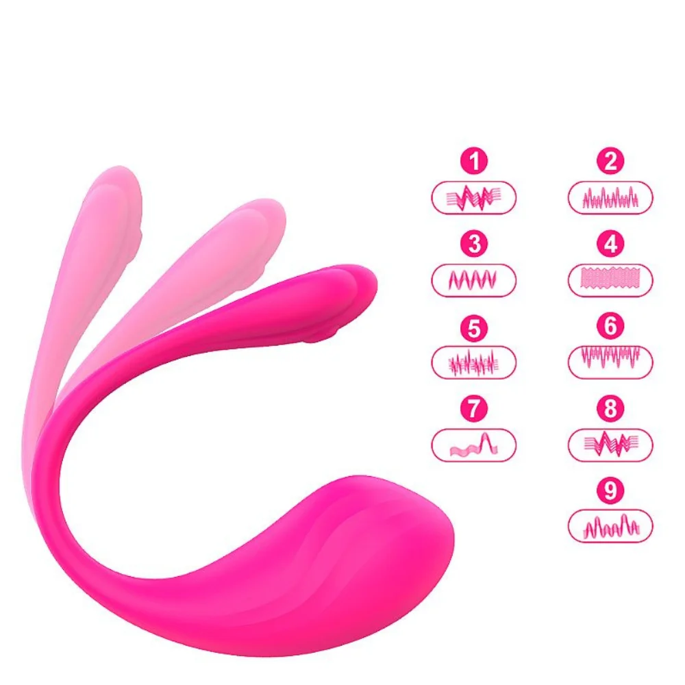 Vibrador de casal em silicone liquido por aplicativo (2038) — foto 4