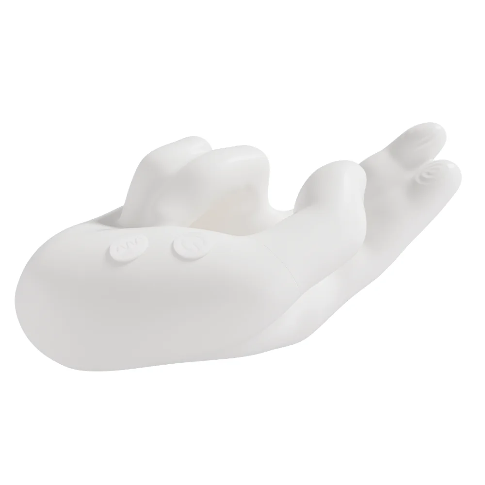 Vibrador premium em formato de mão com vai e vem e aquecimento (8275) recarregável — foto 3
