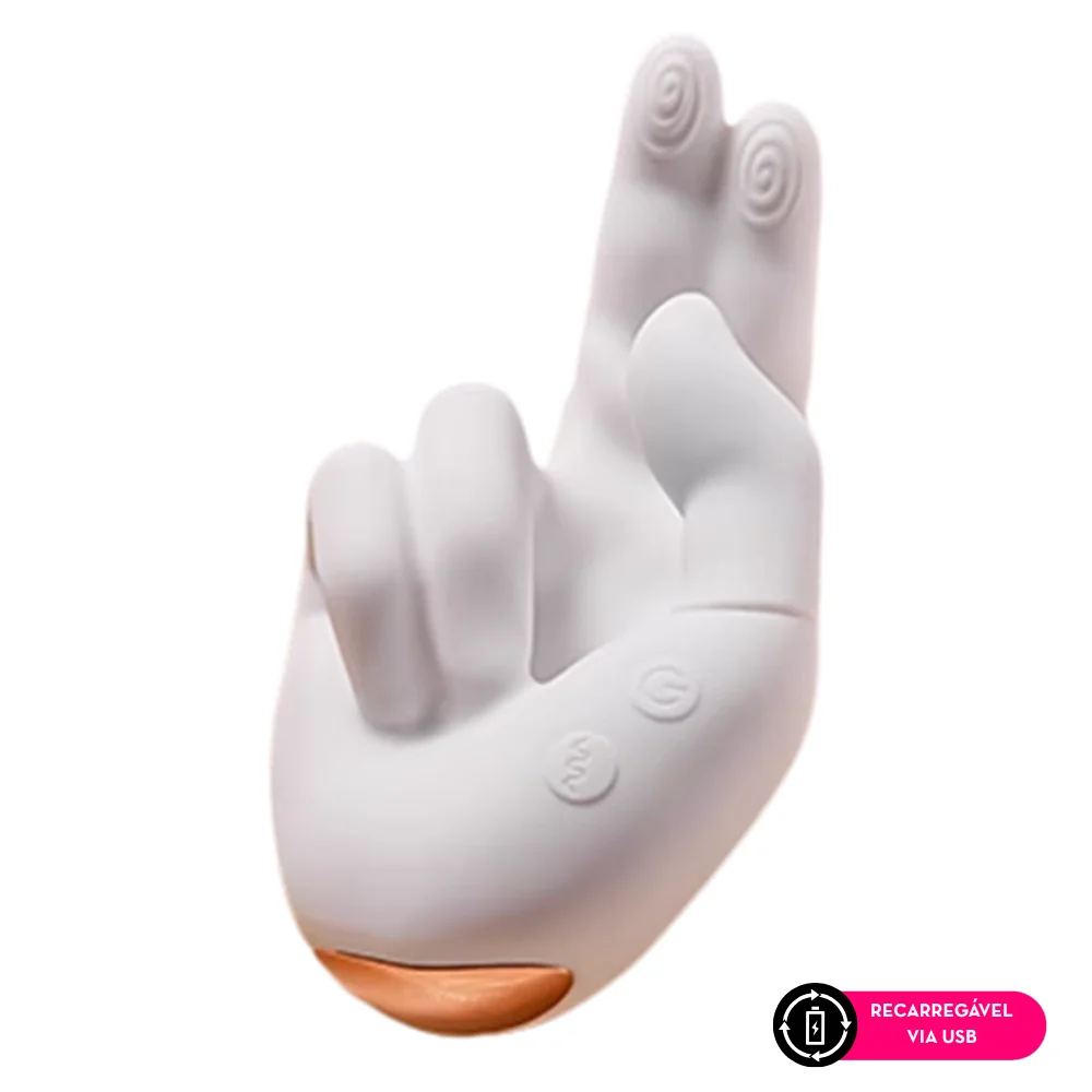 Vibrador premium em formato de mão com vai e vem e aquecimento (8275) recarregável — foto 13