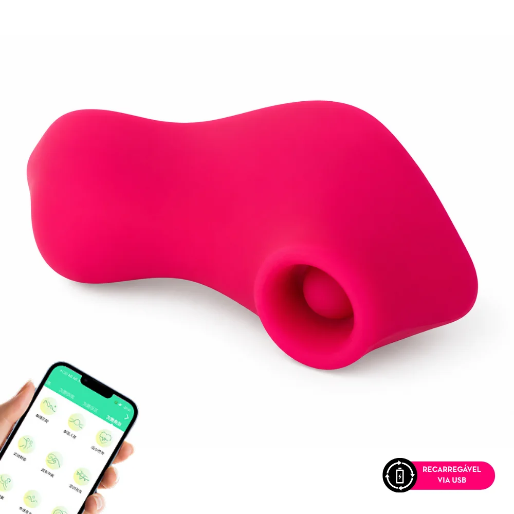 Vibrador de calcinha com pulsação por aplicativo (3058) recarregável — foto 1