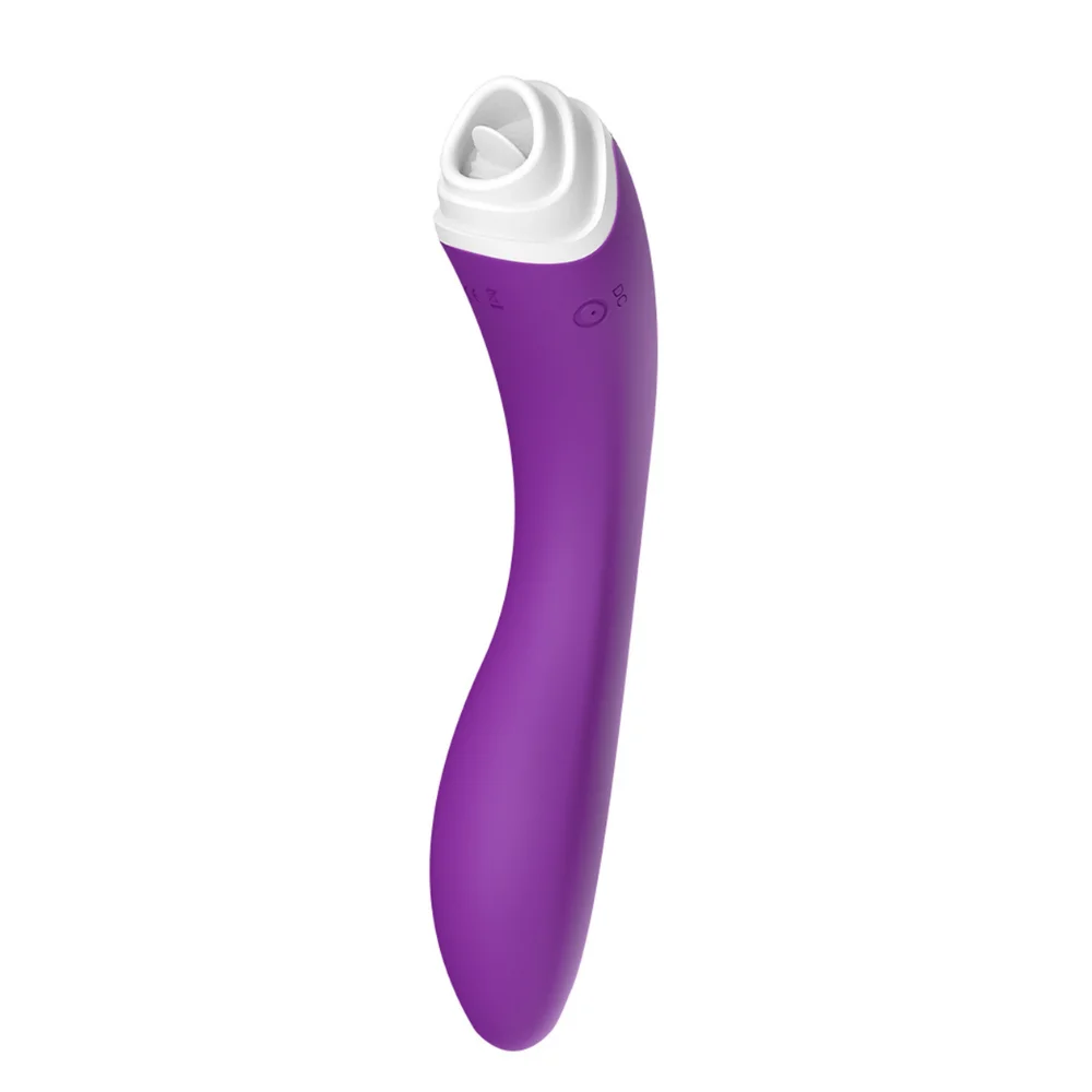 Vibrador com lingua e estimulo no ponto g (2218) recarregável — foto 5