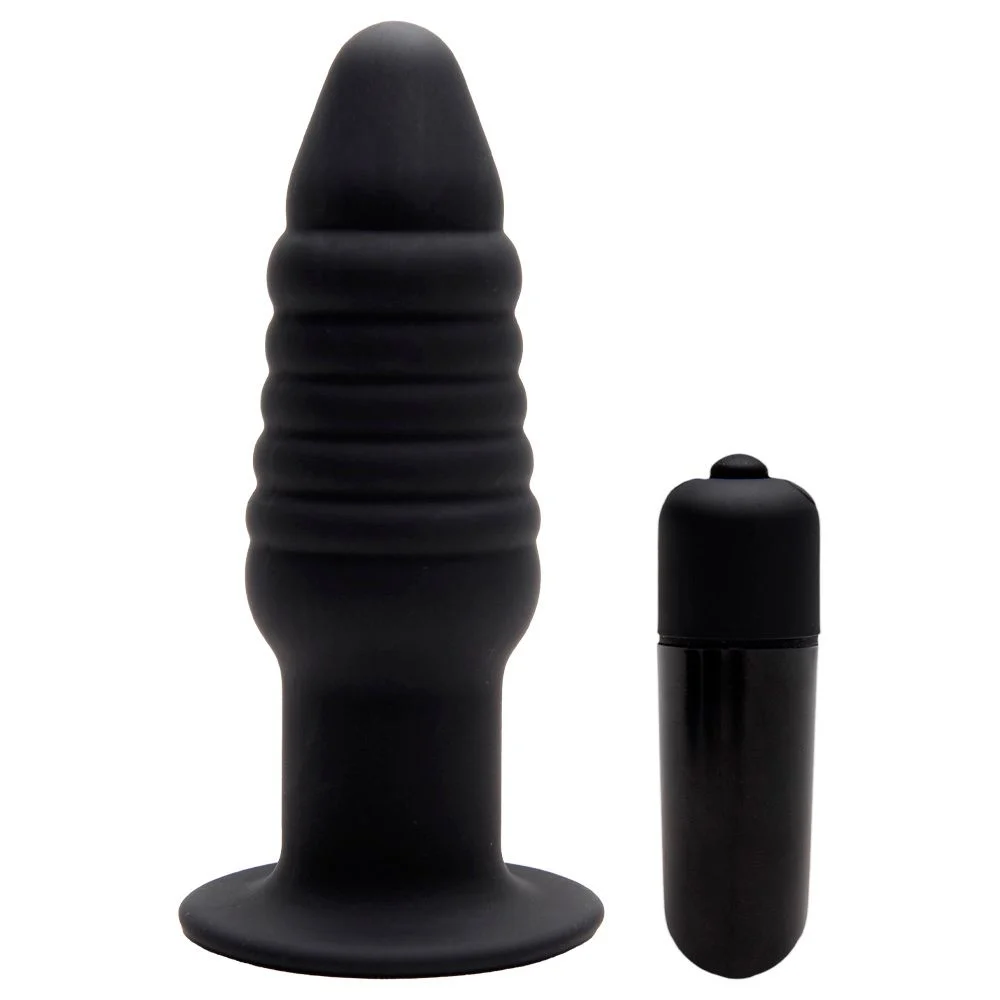 Plug Anal Vibrador Bateria Lr44 11 X 3cm (8649) — foto 3