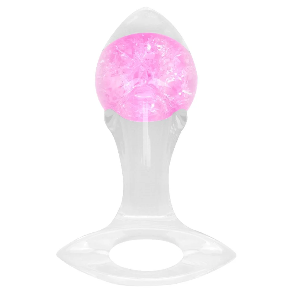 Plug P Anal Silicone Esfera Vidro Seta (147P) — foto 1