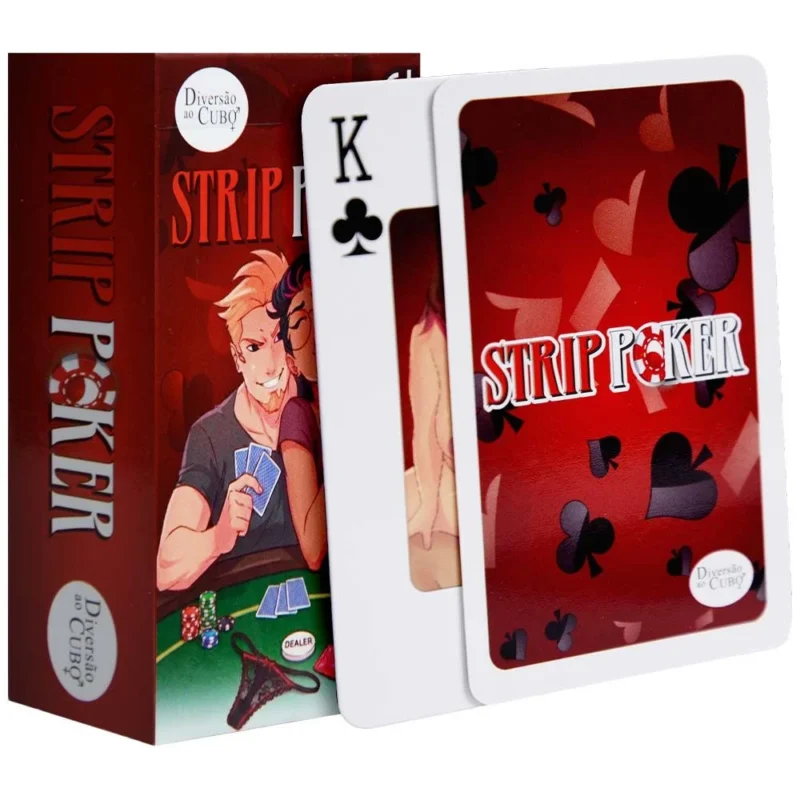 Strip Poker Baralho Posições Diversão Ao Cubo