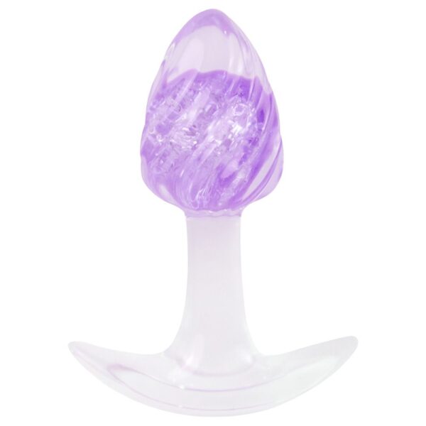 Plug Anal P Twister Esfera Vidro 8,7 X 6,5cm (PL150P)
