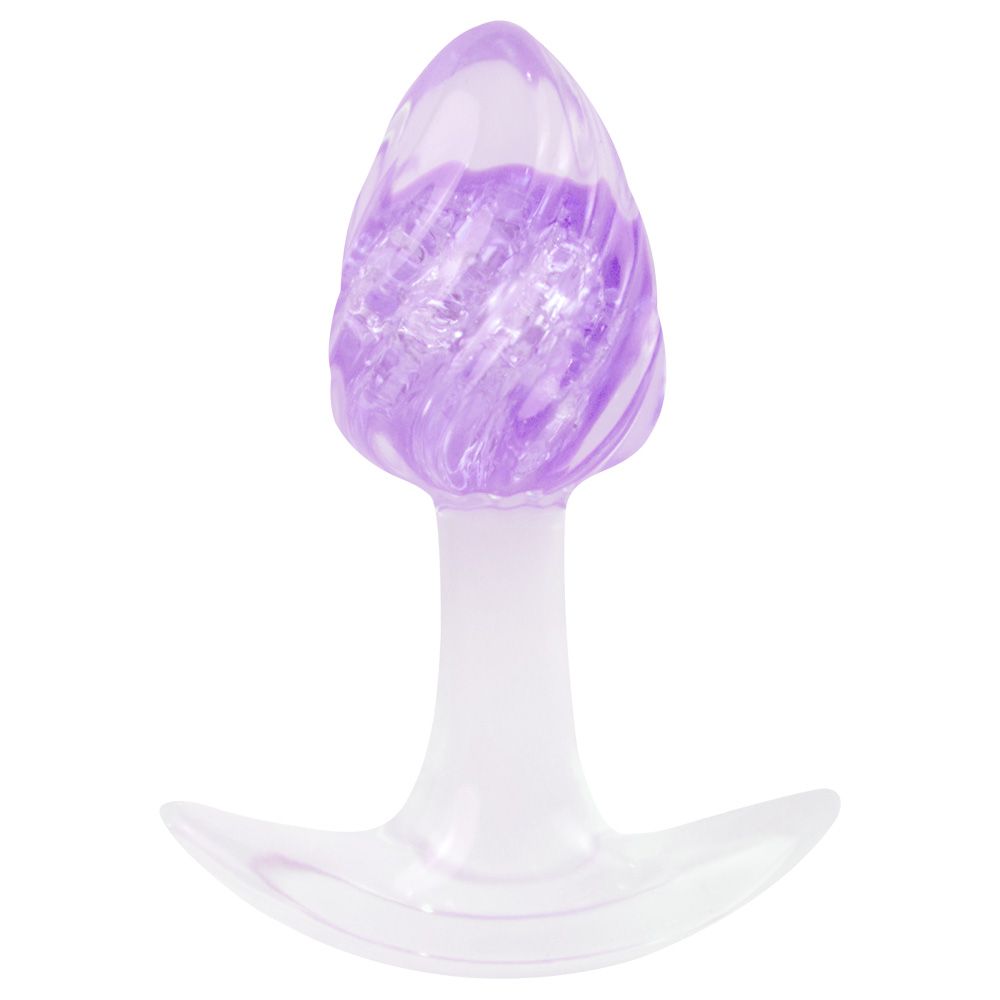 Plug Anal P Twister Esfera Vidro 8,7 X 6,5cm (PL150P) — foto 1