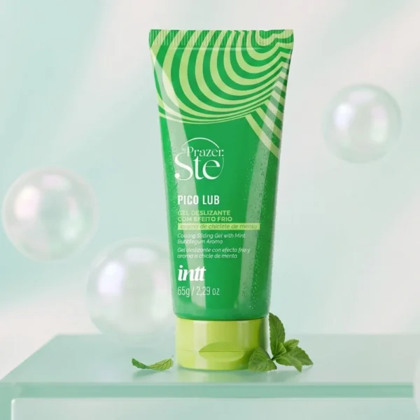 Pico Lub by prazer sté gel deslizante com aroma de chiclete de menta e efeito ice – 65g