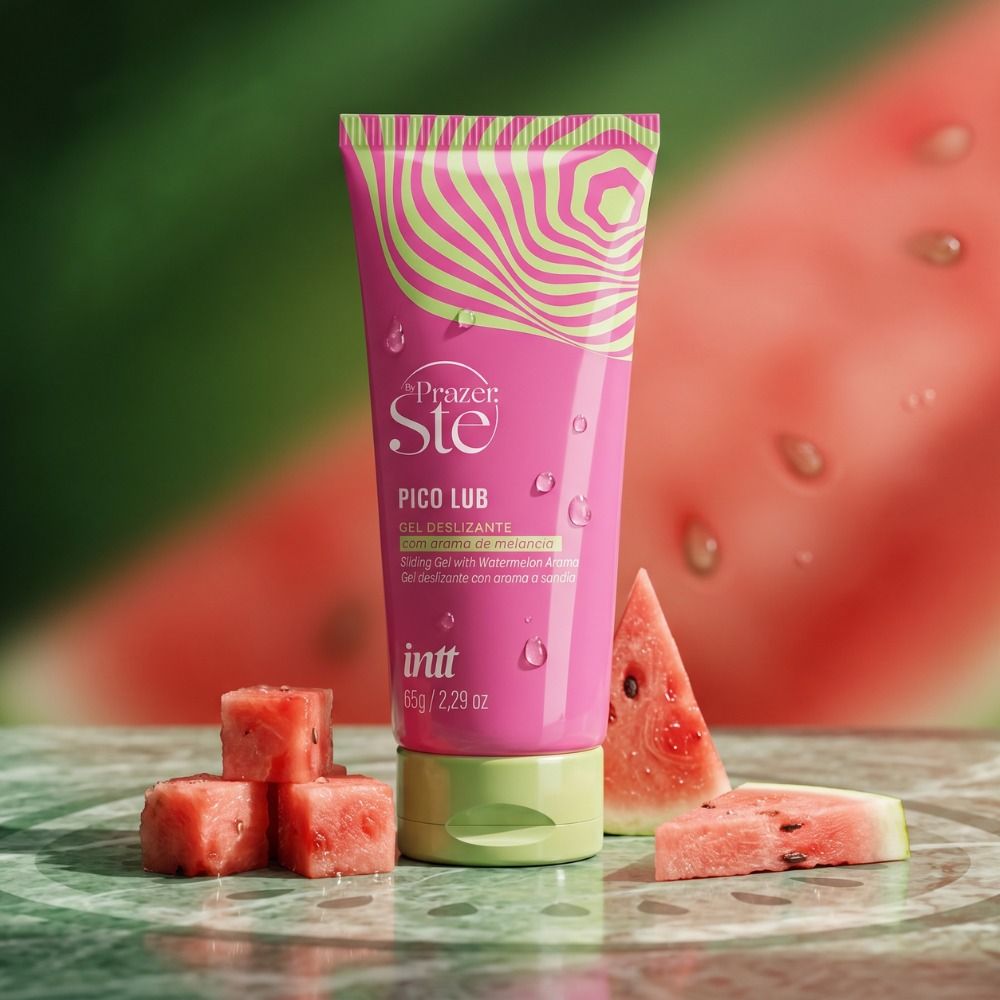 Pico Lub by prazer sté gel deslizante com aroma de melancia – 65g — foto 5