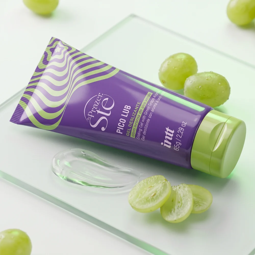 Pico Lub by prazer sté gel deslizante com aroma de uva verde – 65g — foto 4
