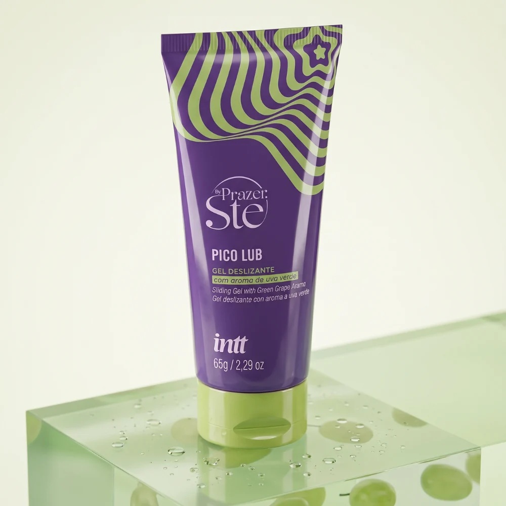Pico Lub by prazer sté gel deslizante com aroma de uva verde – 65g — foto 3