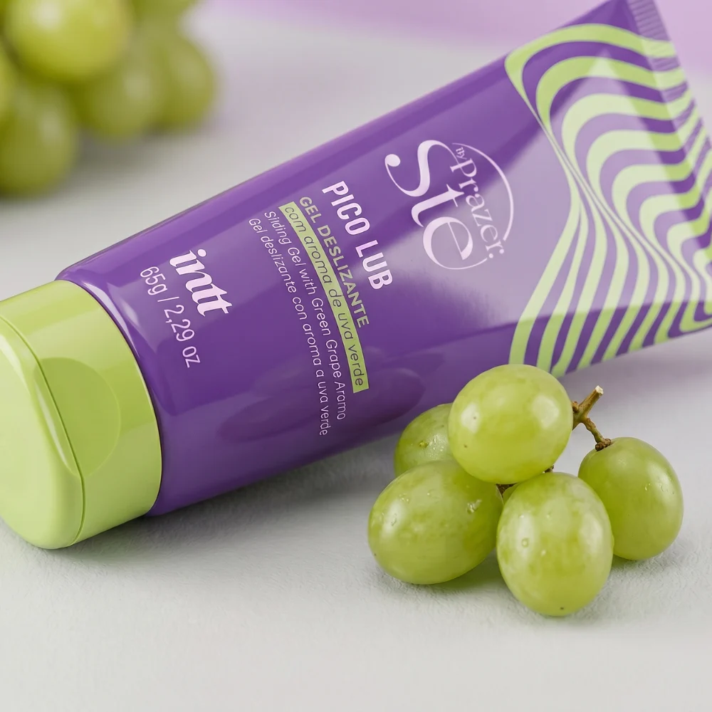 Pico Lub by prazer sté gel deslizante com aroma de uva verde – 65g — foto 2