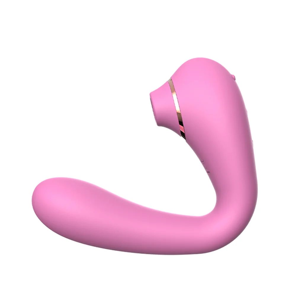Vibrador Dobrável com pulsação de Clitóris (DB-2000) — foto 2