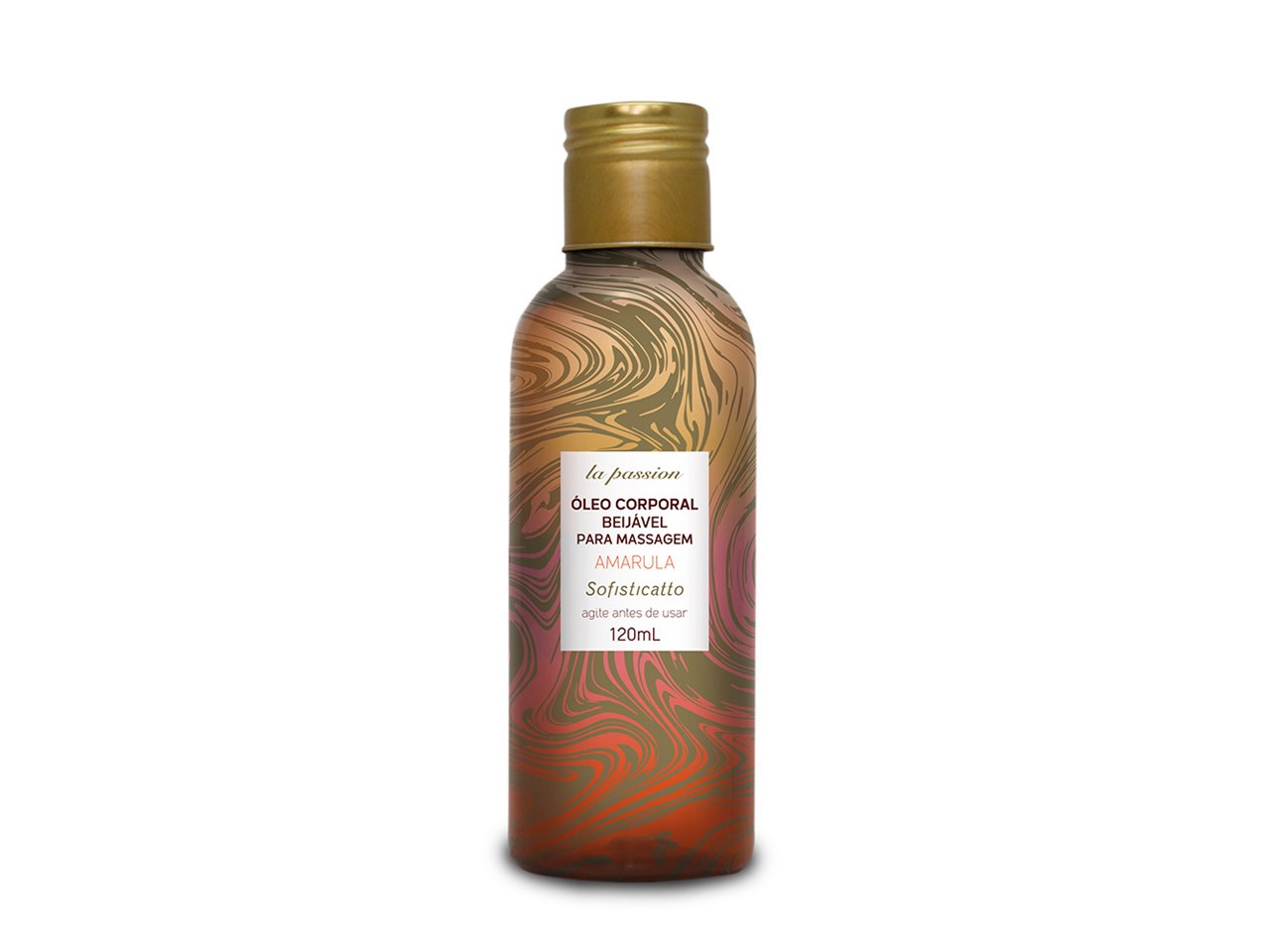Óleo Corporal Beijável para Massagem 120 ml (amarula) Sofisticatto — foto 1