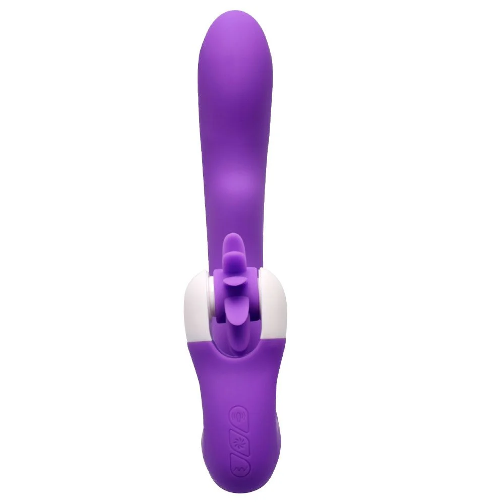 Vibrador com Língua Estimuladora de Clitóris e Aquecimento (ZD007) — foto 3