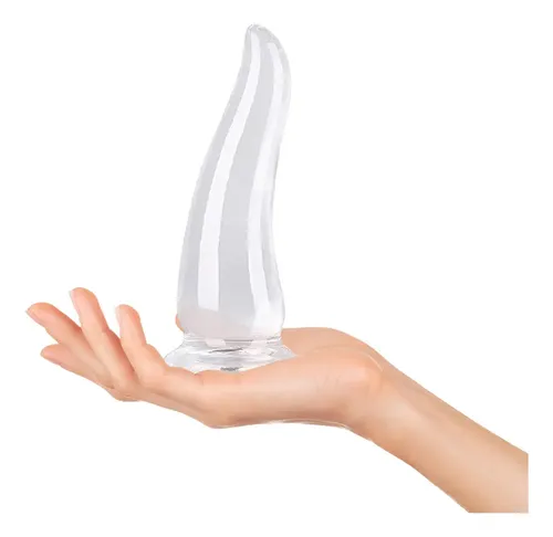 Plug Anal em Silicone - Formato de Cone - 14,0x3,6cm (8445) — foto 1