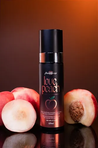 ÓLEO DE MASSAGEM LOVE PEACH 120ML — foto 1