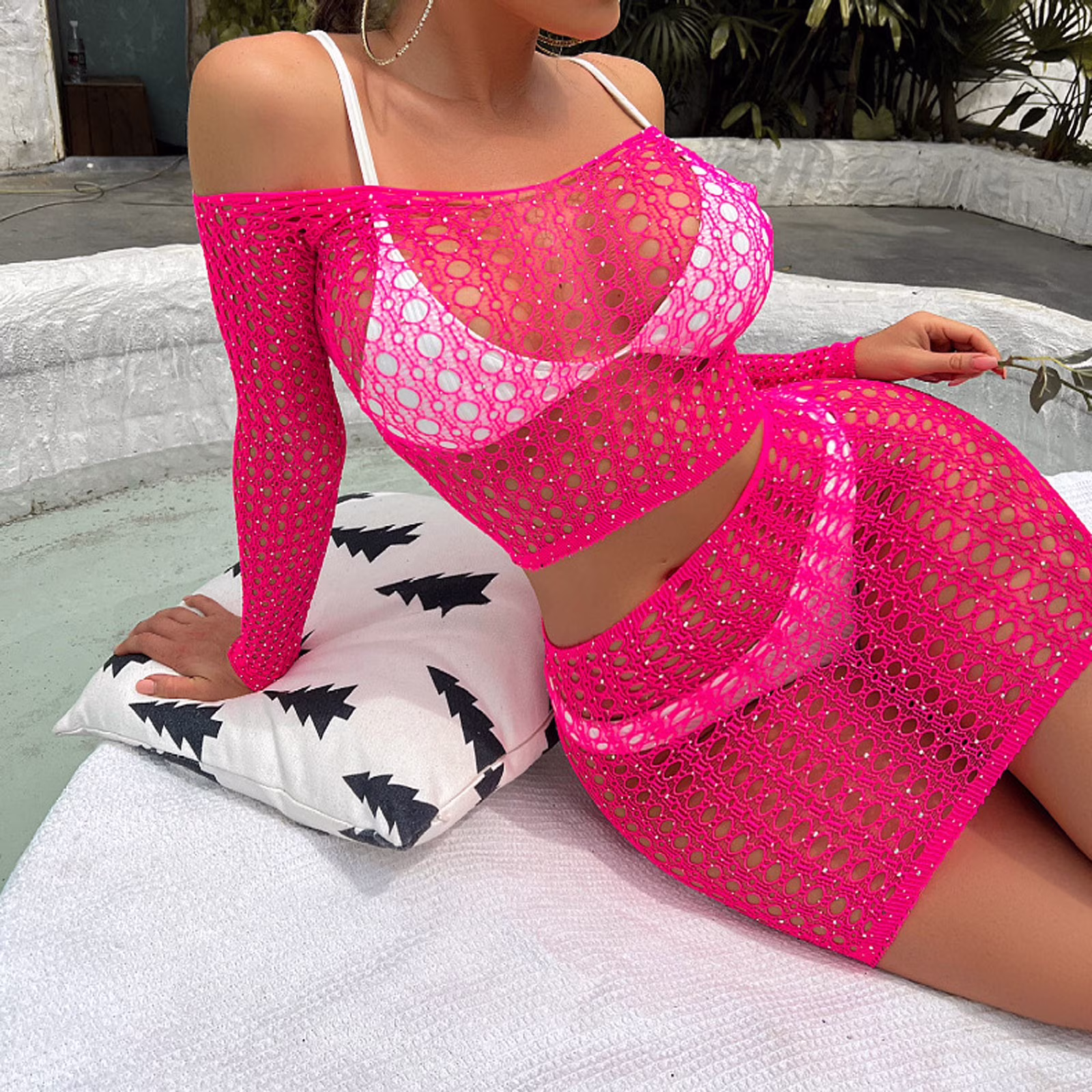 Conjunto Arrastão Fashion Com Strass Babi Vibe Toys — foto 2