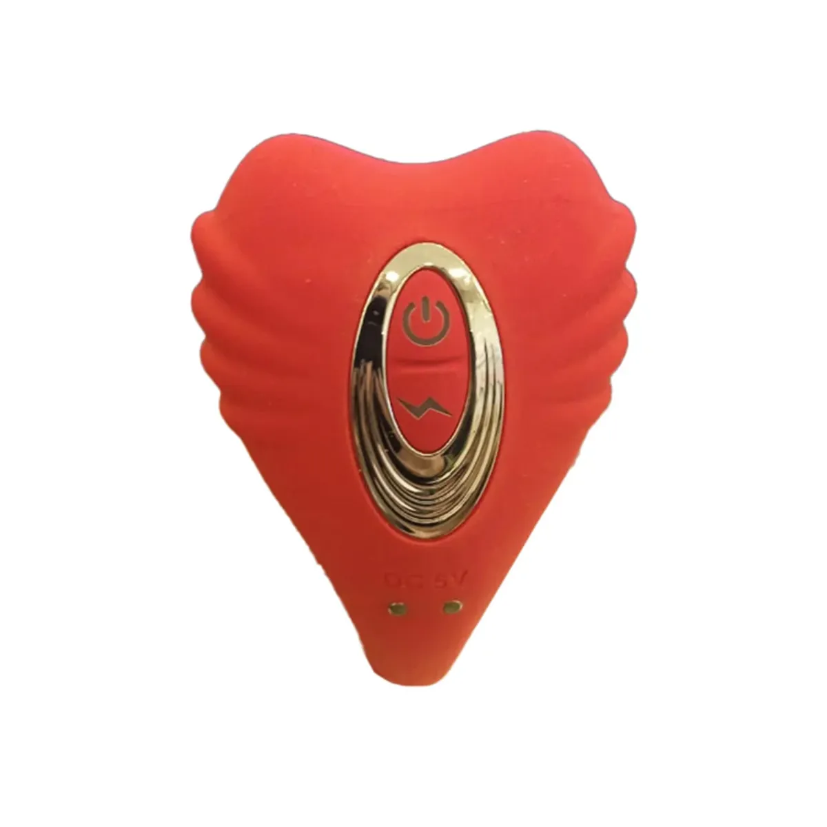 Vibrador Dobrável de Coração com Controle (YA-042) recarregável — foto 4