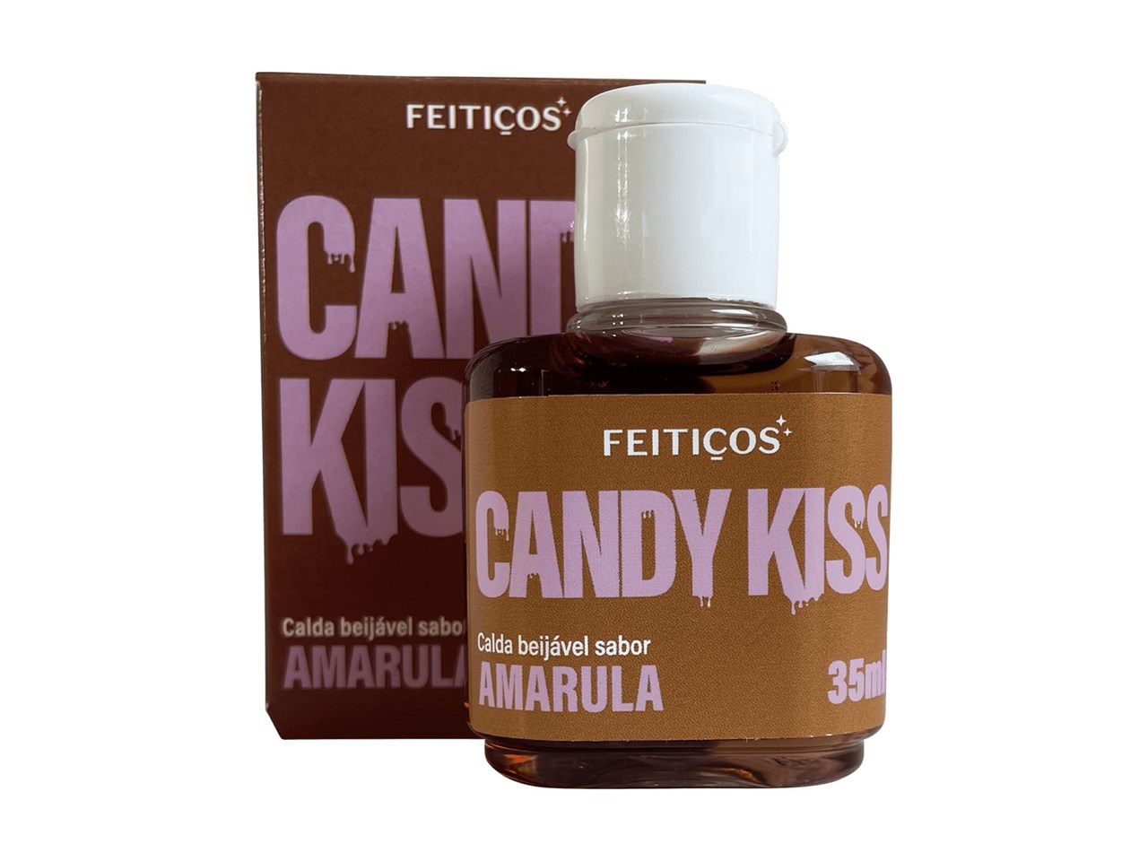 Gel Beijável Candy Kiss Amarula 35ml - Feitiços Aromáticos — foto 1