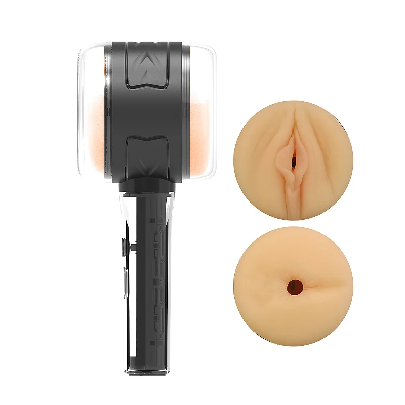 Masturbador Masculino Vibratório com Vagina e Ânus (LB05) — foto 1