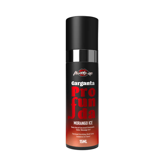 GARGANTA PROFUNDA SPRAY MORANGO ICE 15ML — foto 1