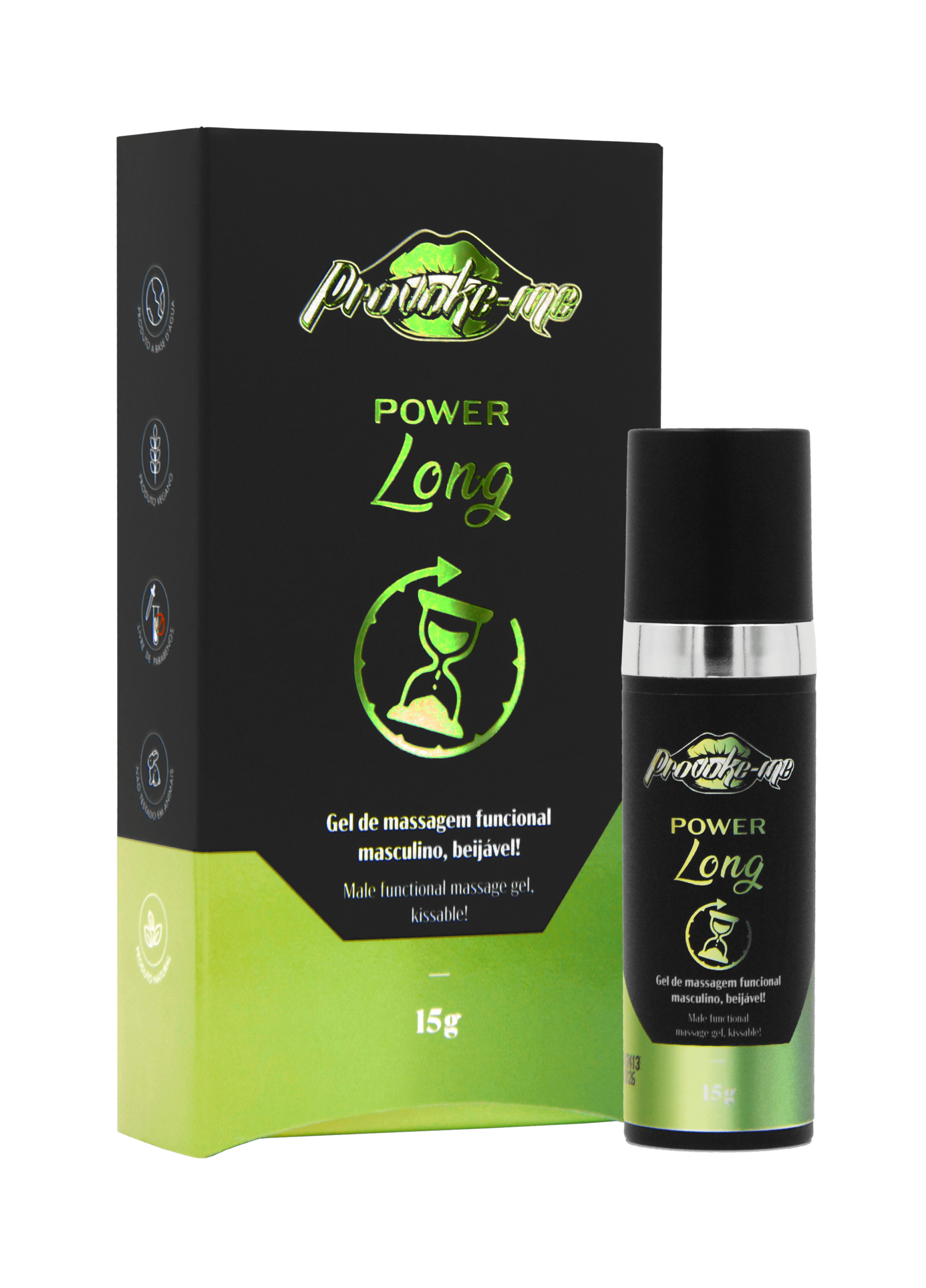 POWER LONG GEL RETARDANTE BEIJÁVEL 15G — foto 1