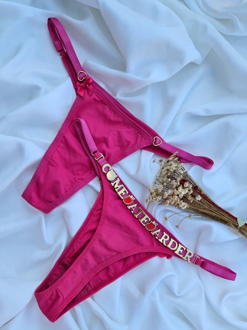 Calcinha personalizável (letras não inclusas) pink — foto 1