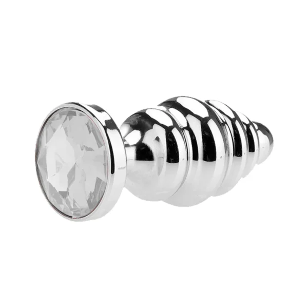 Plug Anal de Metal Espiral (RY024) Tamanho G