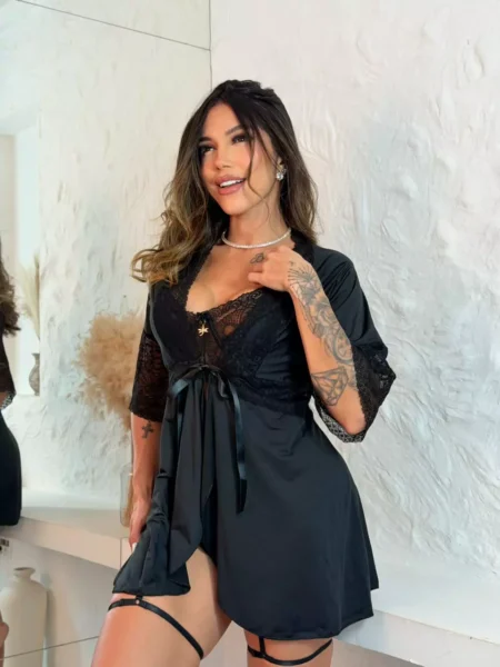 Robe Ravena (GG) Preto