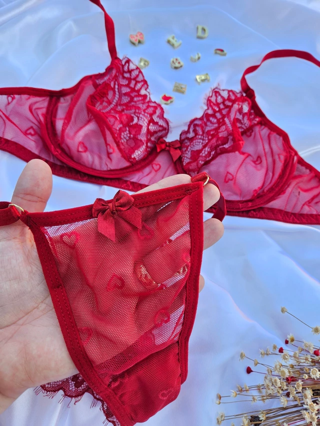 Conjunto (GG) com aro transparente (letras não inlcusas) — foto 3