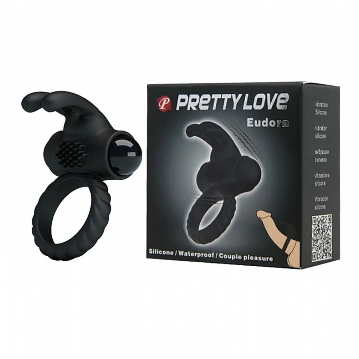 Anel Peniano Eudora com Vibrador (1193) Pretty Love — foto 1
