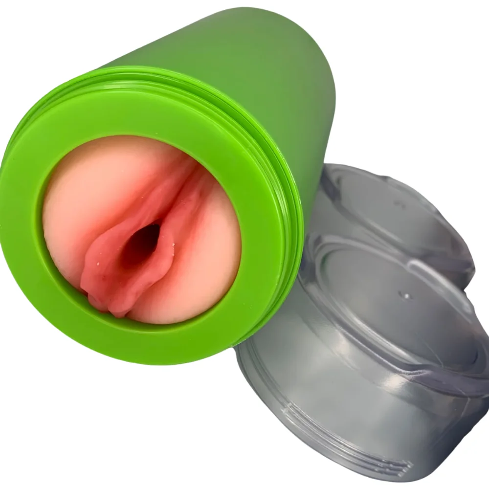 Masturbador masculino com dois orifícios penetráveis vagina e boca (6432) — foto 3
