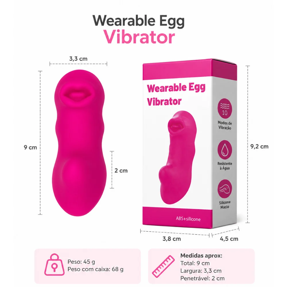 Vibrador de calcinha por aplicativo de celular (3083) — foto 5