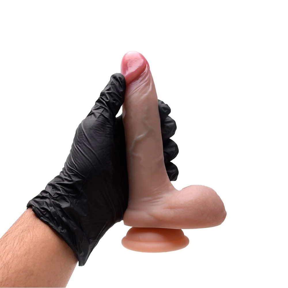 Pênis Dupla Camada Silicone 18,5 X 3cm (9118) — foto 2