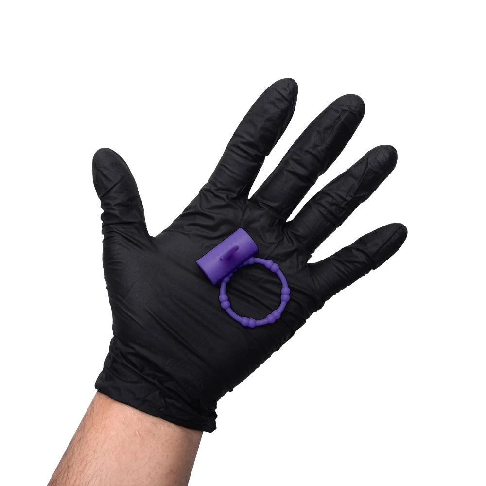 Anel Peniano com Estimulador Língua e com Cápsula Vibratória (AN001B) roxo — foto 2