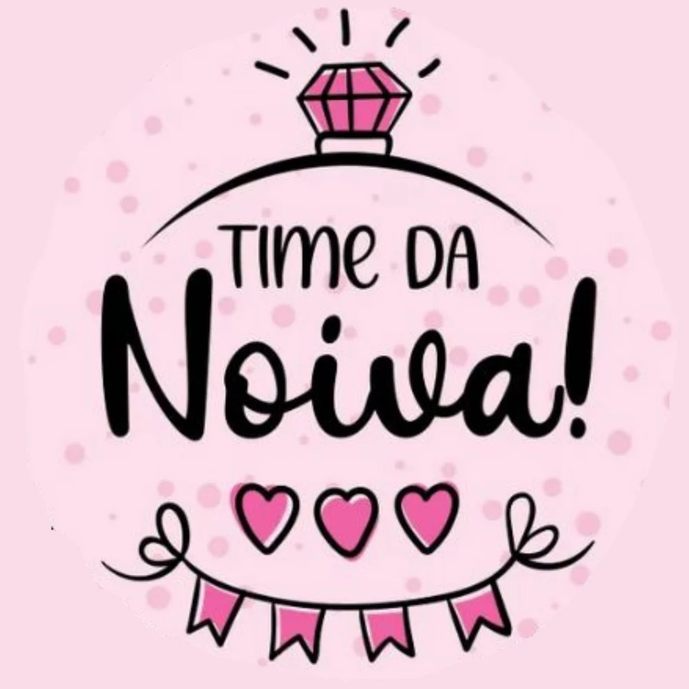 24 Adesivos Time Da Noiva (Despedida De Solteira E Chá De Lingerie) 5X5Cm — foto 1