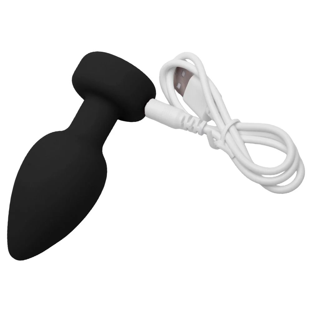 Plug Anal 10 Vibrações Luz Led Sem Fio (pl190) recarregável — foto 5